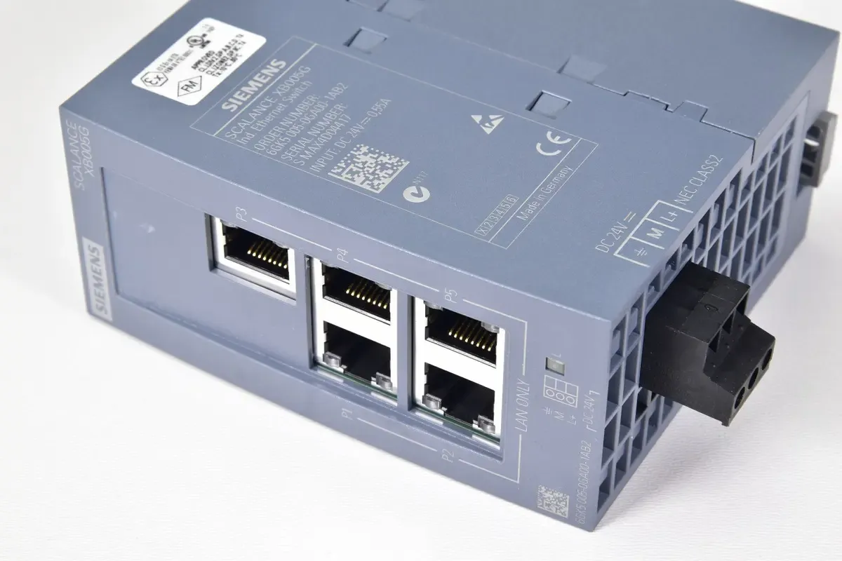 6gk5005-0ba00-1ab2 Switch Scalance Xb005 Ethernet Siemens - Imagem 2