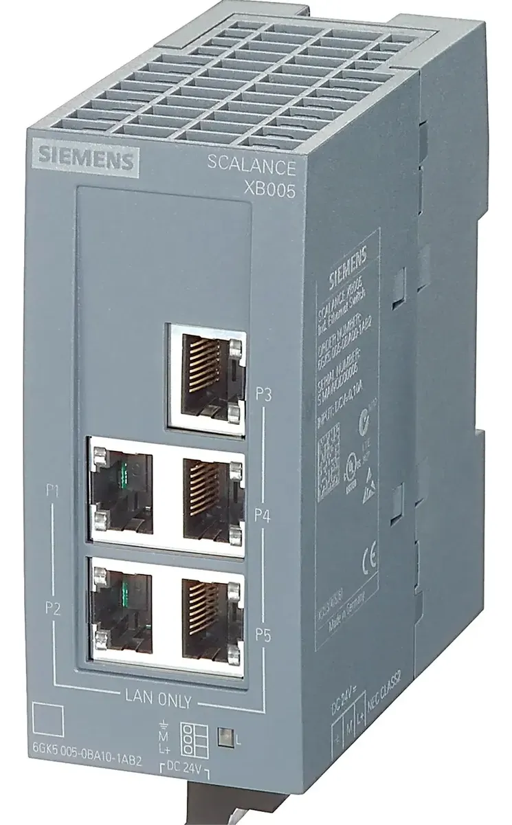 6gk5005-0ba00-1ab2 Switch Scalance Xb005 Ethernet Siemens
