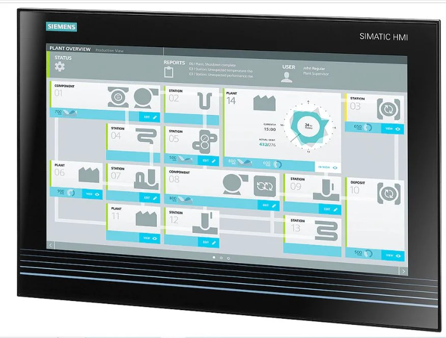 Siemens SIMATIC IFP2200, tela plana 22 (16: 9), multitoque - 6AV7863-4MA00-0SA0